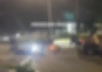 Viral, Balap Liar Start Dekat Kamera ETLE Sampai Kecelakaan di Jalan Sudirman, Polisi Gerak Cepat