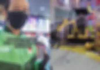 Dapat Pemasukan Rp 1 Juta, Driver Ojol Ini Main Ke Mall Untuk Pertama Kalinya, Kisahnya Bikin Haru