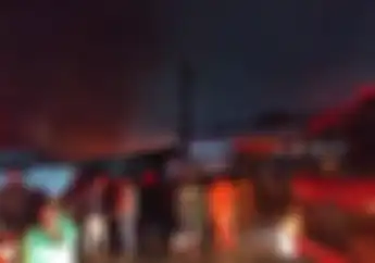 Cerita Pemilik Kios Pasar Sentral Makassar, Sadar Kebakaran Setelah Diteriaki Pemotor