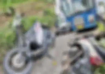 Motor Matic Honda BeAT Tabrak Bus Tayo di Tangerang, Pemotor Tewas Begini Nasib Sopir