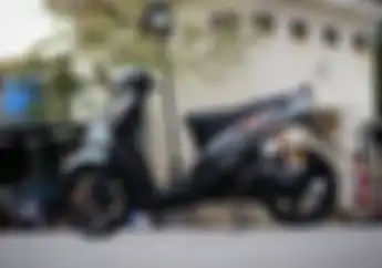 Motor Modifikasi Yamaha Mio Smile, Simpel Nan Elegan Pakai Aksesoris Keren