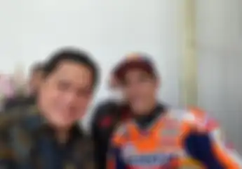 Heboh, Menteri BUMN Erick Thohir Daftar Jadi Ketua Umum PSSI, Pernah Selfie Sama Marc Marquez