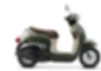 Warna Baru Motor Matic Retro Honda Bermesin Kecil, Cocok Buat Emak-emak Gaul