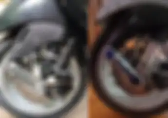 Sokbreker Depan Vespa Sprint 3V Dan i-get Beda, Lebih Bagus Yang Mana?