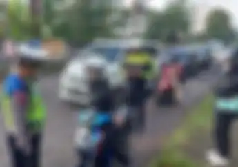 Sunmori Lembang Dibubarkan Polisi, Motor Knalpot Brong Kena ETLE