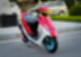 Modifikasi Motor Honda Dio SR, Jadi Motor Matic 2-Tak Konsep Racing Look