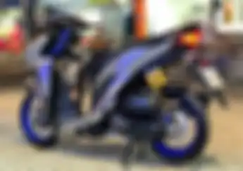 Unik, Modifikasi Motor Honda Vario 150 Berkaki Jari-Jari Plus Rem Super Kece