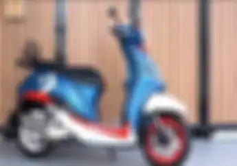 Modifikasi Motor Yamaha Grand Filano Anak Muda Banget, Bodi Bertema Sepatu Converse