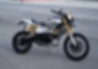 Modifikasi Motor Triumph Scrambler 1200 XE, Kental Nuansa Dirt Track