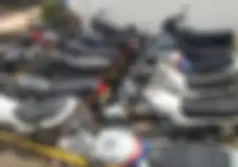 Harta Karun di Kantor Polisi, 12 Unit Motor Dilelang Murah STNK dan BPKB Aman