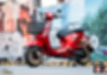 Unik, Modifikasi Motor Vespa Sprint Gaya Vietnam Look, Pakai Tema Kartun Pucca