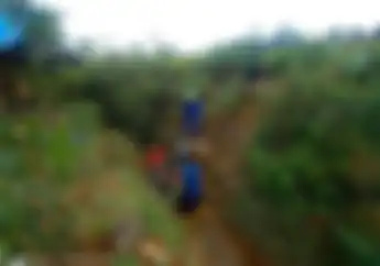 Pemotor Nyungsep ke Kebun Singkong di Hambalang Gara-gara Pakai Google Maps