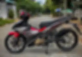 Modifikasi Motor Yamaha MX King 150, Upgrade Spare Part Tambah Sporty
