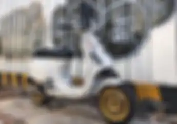 Modifikasi Motor Vespa LX, Tampil Manis dan Gahar Pakai Knalpot 2-Tak