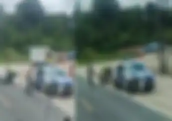 Ramai Pemotor Ditabrak Mobil Patwal, Polisi Tegas Membantah