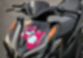 Modifikasi Motor Honda Vario 125, Tema Hitam Plus Pelek Jari-Jari Jadi Pilihan