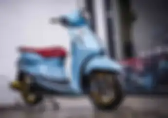 Sporty, Modifikasi Motor Yamaha Grand Filano Tempel Aksesoris Mewah Plus Carbon
