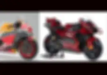 Fakta Motor MotoGP Honda RC213V Kopi Ducati Desmosedici GP, Paling Jelas Bagian Ini