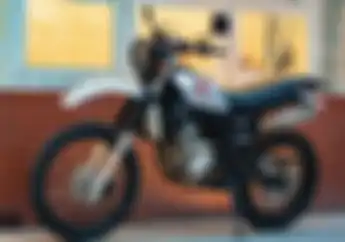 Apik Modifikasi Motor Yamaha WR 155 R Jadi Trail Jadul Tahun 1970-an