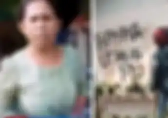 Emak-emak Galak Bikin Keok Debt Collector, Nagih Hutang Malah Dikasih Bokong