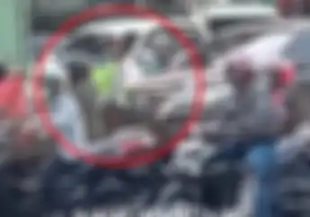 Toyota Fortuner Arogan Seruduk Polisi di Rawa Buaya Jadi Tontonan Pemotor, Begini Kronologinya