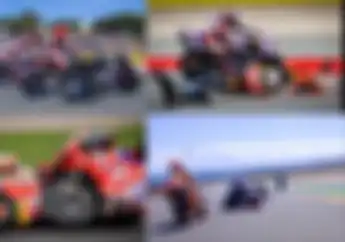 Marc Marquez Dan Deretan Insiden Crash MotoGP Bikin Emosi Pembalap Lain
