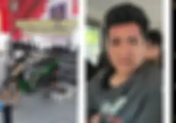 Ini Tampang Pemotor Yang Hampir Tabrak Mobil Presiden Jokowi di Makassar, Ternyata Pembalap Liar