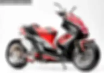 Nostalgia Yamaha Mio Modifikasi Low Rider, Bikin Matic Serasa Harley