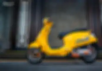 Hedon, Modifikasi Motor Vespa Primavera Kelir Bodi Kuning, Kaki-kaki Bikin Takjub