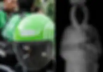 Kaget Driver Ojol Kena Prank Pocong Saat Lewat Kuburan, Motor Oleng Nyaris Kecelakaan