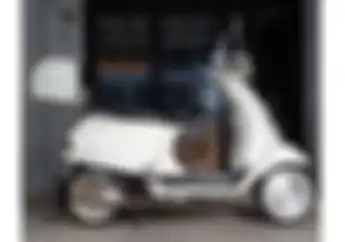 Modifikasi Motor Vespa Matic Pasang Dop Pelek Buatan Zutur Garage, Siapkan Budget Segini