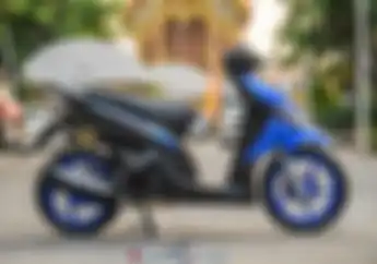 Bisa Dicontek, Modifikasi Motor Honda Vario Lawas Gaya Proper Thailook