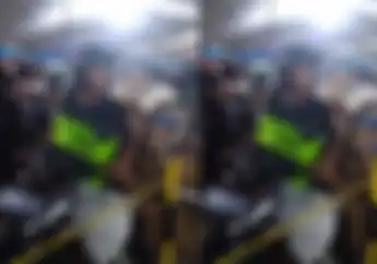 Demi Senangkan Istri, Pemudik Motor Honda Revo di Pelabuhan Ciwandan Angkut Barang 300 Kg