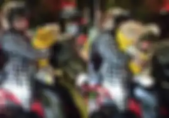 Keciduk 'Si Oyen' Ikut Mudik Lebaran Naik Motor Honda Vario, Warganet Gemas