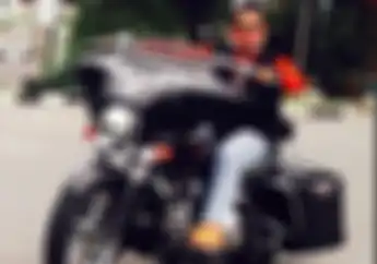 Potret AKBP Achiruddin Hasibuan Naik Harley-Davidson Diserbu Netizen, Biarkan Anaknya Brutal