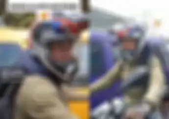 Ramahnya Ariel NOAH Saat Balik Mudik Pakai Motor Rp 140 Juta, Balas Sapaan Warga Meski Kepanasan