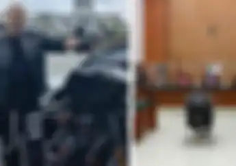 Divonis Seumur Hidup Teddy Minahasa Tak Segagah Saat Selfie di Samping Moge Harley-Davidson