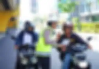 Satu Pekan Tilang Manual Kembali Diberlakukan Sudah Puluhan Pengendara Ditindak, Kebanyakan Tidak Pakai Helm