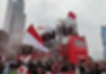 Konvoi Motor Temani Arak-Arakan Timnas Indonesia U22 dan Atlet SEA Games 2023 di Jakarta