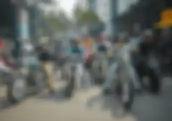 DGR Jakarta 2023, Banyak Modifikasi Motor Custom dan Motor Klasik Riding Sekaligus Charity