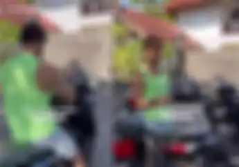 Pembalap Fomula E Bawa Motor Yamaha NMAX Tidak Lupa Pakai Helm, Bule di Bali Wajib Tiru Nih