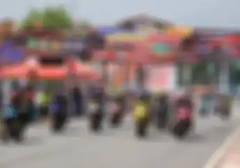Ngeri! Pembalap Asia Serbu Seri Pertama Road Race Sumatera Cup Prix 2023 Di Bangkinang
