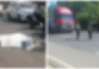 Emak-emak Dibonceng Pemotor Honda Vario Tewas Tertabrak Truk di Tuban, Ini Gara-garanya