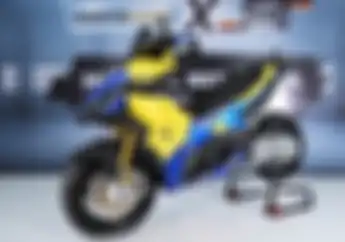 Modifikasi Motor Yamaha Aerox Racing Ala MotoGP, Bodi Full Livery Valentino Rossi