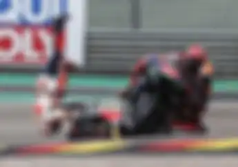 Alasan Marc Marquez Usai Jatuh Tiga Kali  Di Hari Sabtu MotoGP Jerman 2023