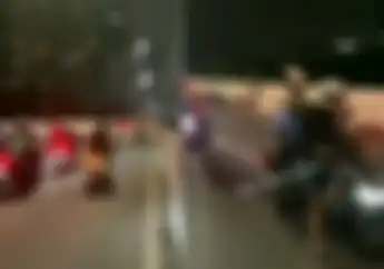 Nekat, Terjadi Lagi Konvoi Motor Terobos JLNT Casablanca, Kecelakaan Makan Satu Korban Jiwa
