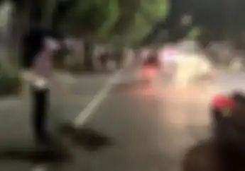 Yamaha Vega vs Honda CB Balap Liar di Blitar Endingnya Adu Banteng dengan Honda BeAT Korban Tiga Orang