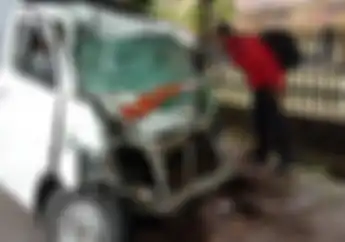 Tabrakan Maut Suzuki Satria FU vs Grand Max di Malang, Dua Orang Tutup Usia