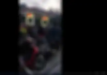Pertalite Langka di Bengkalis, Ribuan Pemotor Antri Sampai Mengular di SPBU