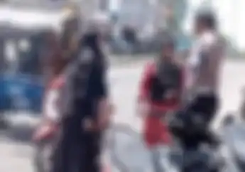 Kocak Emak-Emak Naik Honda BeAT Ngamuk Tak Terima Ditilang di Aceh, Polisi Sampai Nyerah